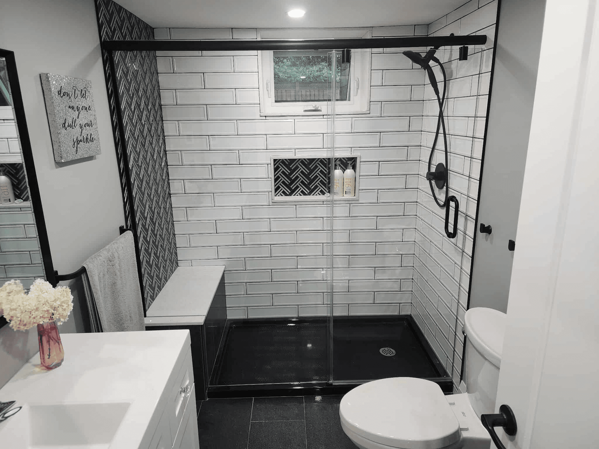 Glass installation example 2